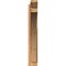 Ekena Millwork Thorton Slat Smooth Outlooker, Western Red Cedar, 5 1/2"W x 30"D x 36"H OUT06X30X36THR06SWR - alternate 4